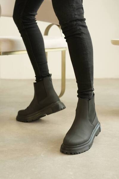 BESKAR Ανδρικές μπότες casual KB K2 Kuback Charcoal Skin