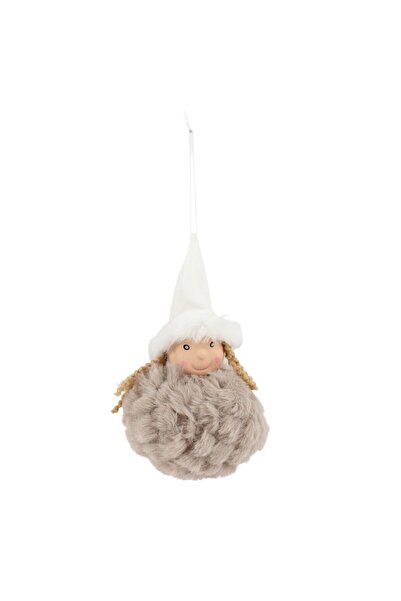 SHOPIENS Christmas decoration, angel, brown, 6 x 13 cm, ANGEL SYWWTSB-5623232