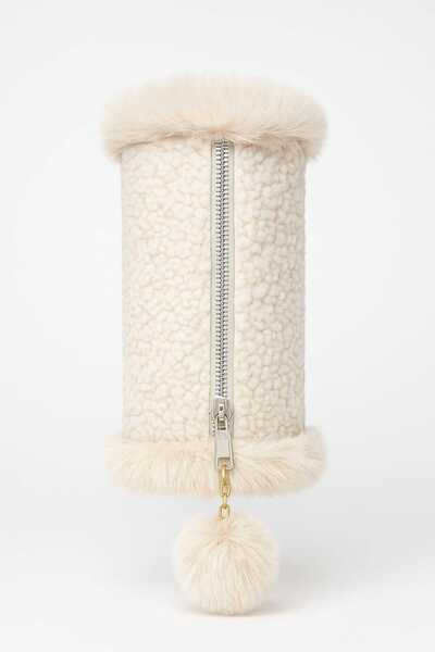 TALMİRA Plush Makeup Bag, Pen Bag