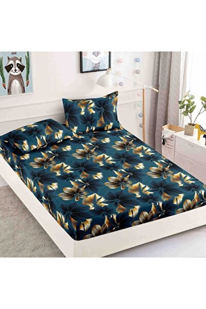 MHR Fitted sheet and 2 pillowcases, 2-person, 3-piece, 180x200 cm, Multicolor