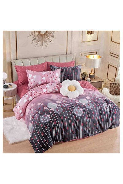 MHR Double bed linen set, 2 persons, Finet, 6 pieces, Multicolor