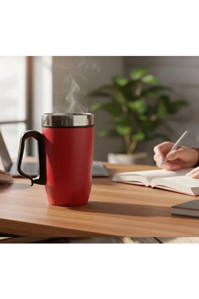 Mira Gift 304 Çelik Kulplu Termos Bardak