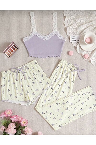 stylna Σετ πιτζάμες για γυναίκες Cottageslumber