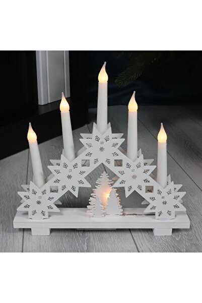 HOFF Candle decoration, 6 warm LED lights, Hoff, battery powered