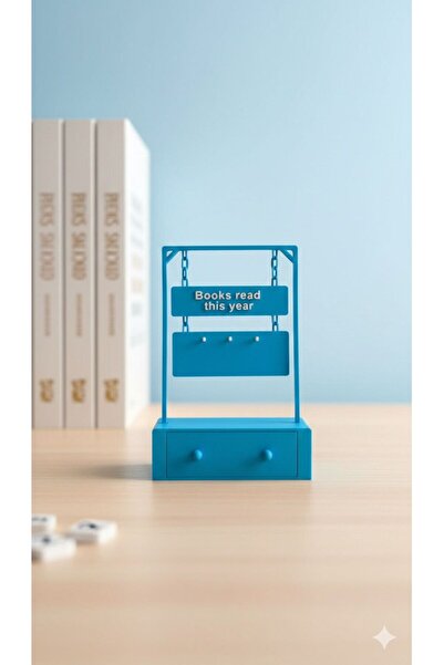 Gift Studio Kitap Okuma Sayacı - Kitaplık Aksesuar - Kitap Okuma Motivasyon