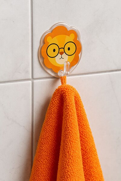 Funny Life 3'lü Yapışkanlı Duvar Askılığı Delmeden Montaj Banyo Mutfak Uyumlu...