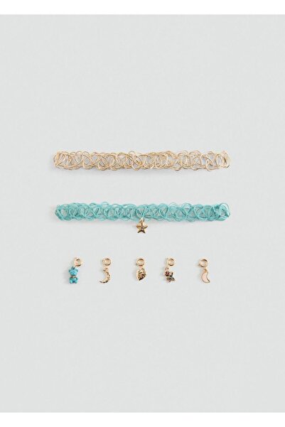 MANGO Kids 2'li choker kolye seti