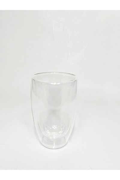 Casalina Double transparent glass 450 ml, heat-resistant glass