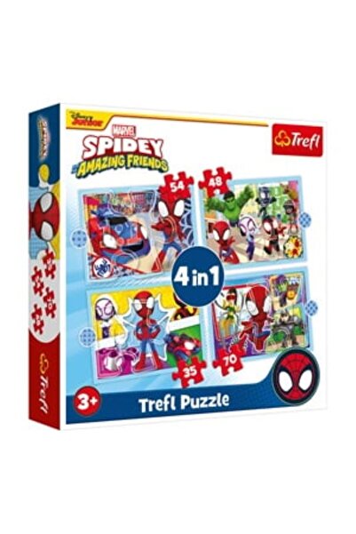 Jumbo Spidy 4 in 1 Puzzle