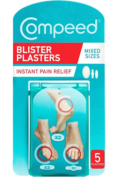 Compeed Blister Plasters, Mixed, 5 Pieces