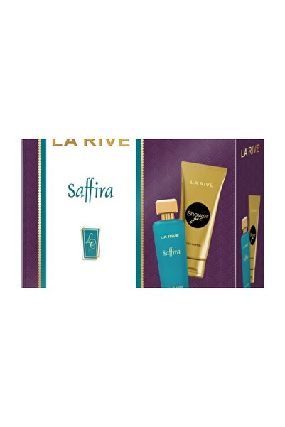 La Rive Saffira Gift Set with Eau de Parfum and Shower Gel