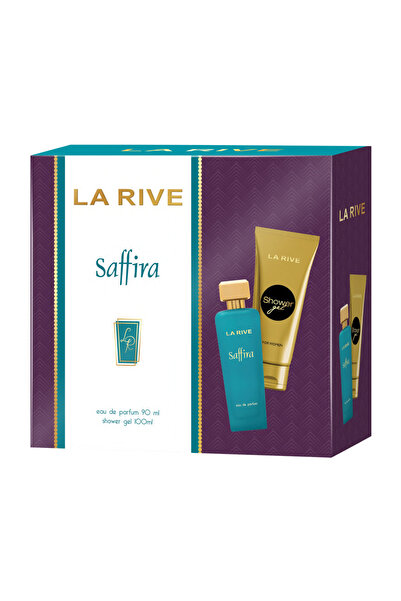 La Rive Saffira Gift Set with Eau de Parfum and Shower Gel