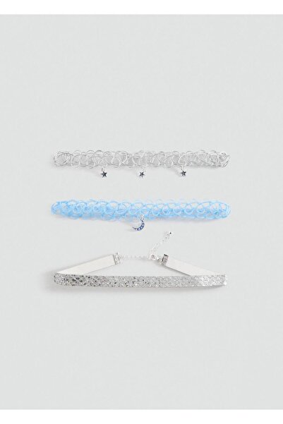 MANGO Kids 3'lü chocker kolye set