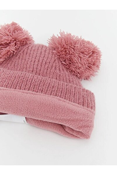 LC Waikiki Baby Girl Beanie with Pompom (W5)