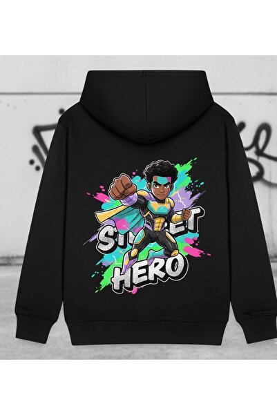 Tiny and Co هودي للأطفال من سوبر هيرو مطبوع