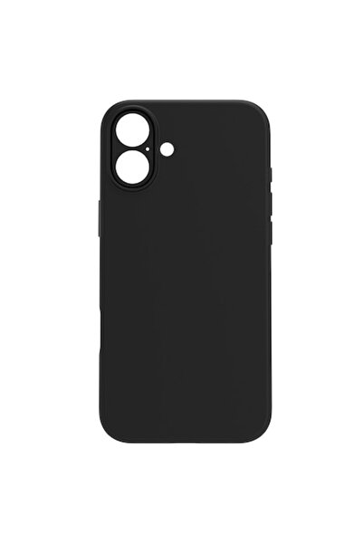 Gekko Mobile Ултратънък матиран черен гел силиконов калъф за iPhone 16, 0.33 ...