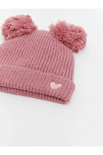 LC Waikiki Baby Girl Beanie with Pompom (W5)