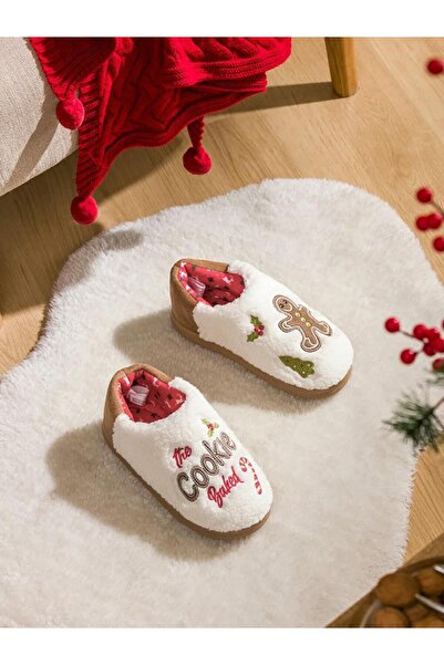 LC Waikiki Γυναικείες παντόφλες με θέμα την Πρωτοχρονιά (W5)