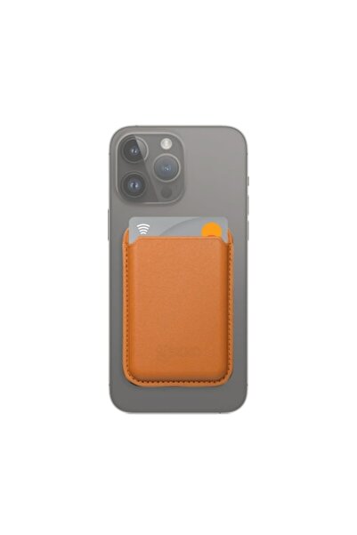 Gekko Mobile Μαγνητικό πορτοφόλι Gekko WalletMag για κάρτες MagSafe - Χρυσαφί...