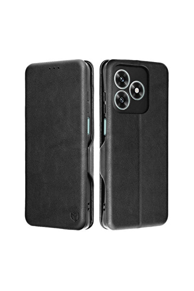 Techsuit Portofel securizat 360° Honor X5c Plus, negru