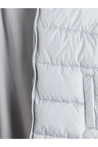 LC Waikiki cu glugă Palton puf pentru fete (W5)