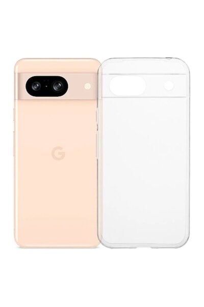 Gekko Mobile Θήκη σιλικόνης για το Google Pixel 8a, Classic Premium 2mm, διαφ...