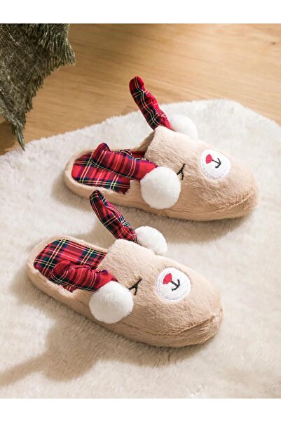 LC Waikiki Γυναικείες παντόφλες με θέμα την Πρωτοχρονιά (W5)