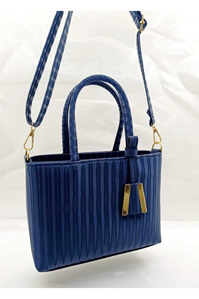 MAC&MOS Women's Navy Blue Shoulder Bag