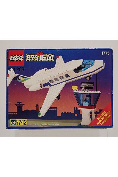 LEGO 1775 Classic Town Airport Jet Airplane - New/Sealed (Minor Box Wear)