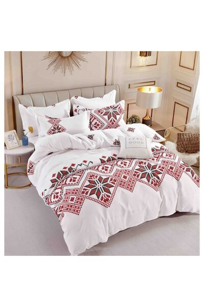 MHR Bed linen set, 4 pieces, single, sheet 155x230 cm, duvet cover 155x205 cm, 2 pillowcases 55x80 cm, F
