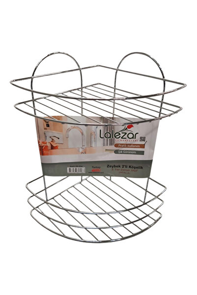 EKO Bathroom Corner Shelf 2-Tier LZR 304