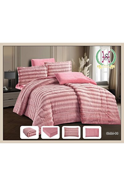 ALMIAAD Double winter bedspread with soft faux fur, 230*250