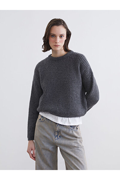 LC Waikiki I Zero Roba Collar Loose Fit Women's Knitwear Sweater from Freezen...