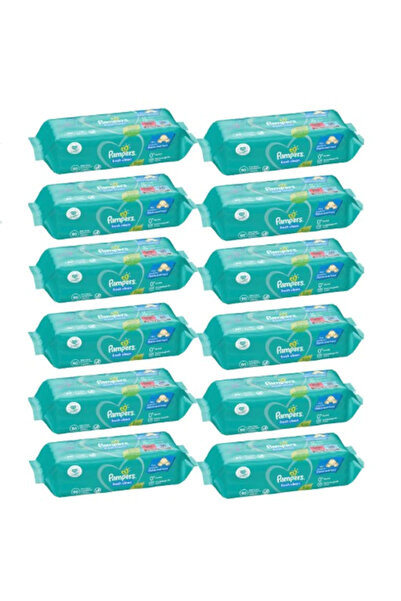 Pampers Servetele Umede Fresh ce mentin nivelul de PH , Pachet 12 x 80 , 960 buc