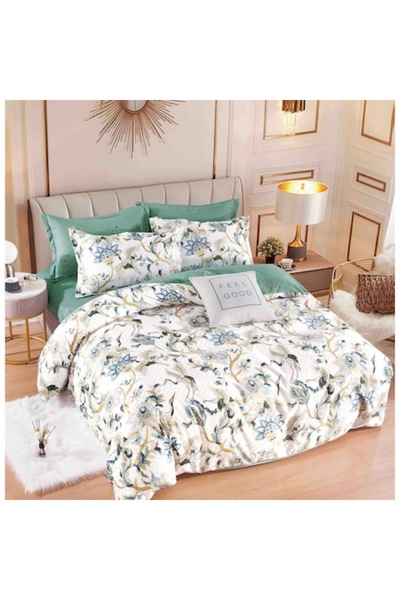 MHR Double Bed Linen Set, 6-Piece Finet Multicolor (245x250, 200x230, 70x70, 50x70)