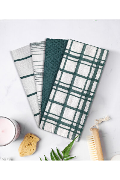 rotop Set of 4 kitchen towels 30 X 55 CM / 360 GSM JAQARD