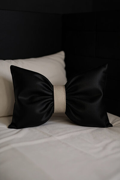 canbow Bowknot Appearance Throw Pillow Decorative Fabric Pillow with Inner Filling Bowknot Throw Pillow