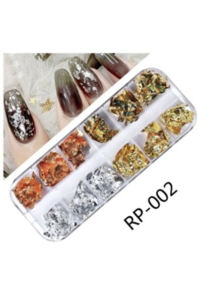 GIRLS CORNER Silver & gold decorative foil set of 12