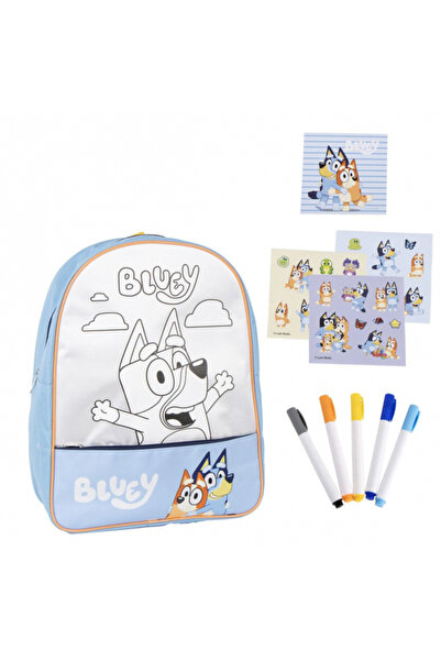 bluey Coloring bag 38x31x3 cm