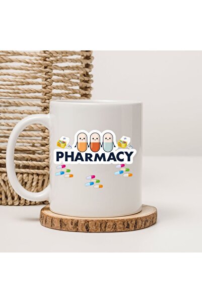 kubdekor Pharmacy Written Printed Pharmacist Mug Cups