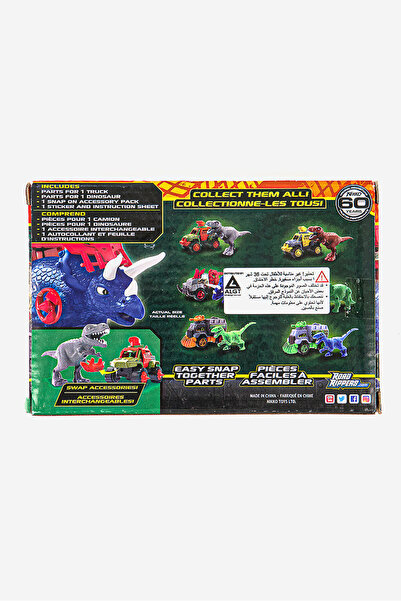 Nikko Road Ripper Snap N Play Dinos Vs. Trucks, Blue Combo