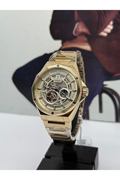 Momentus GOLD AUTOMATIC MEN'S WRISTWATCH 5 ATM WATERPROOF
