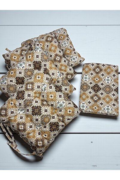 bt pasifik piknik, mutfak, şeffaf çantalı masa örtülü minder seti