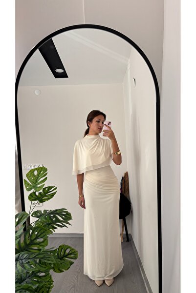 Mira dress Pelerinli elbise