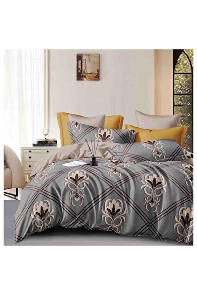 MHR Double bed linen set, 6 pieces, Finet, Multicolor (2-person)