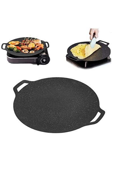 TrendyLux Tigaie Grătar Piatra Medicală 30 cm, Antiaderentă, Multifuncțională...