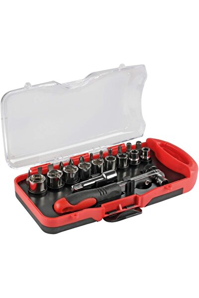 Generic 23-piece screwdriver set with interchangeable bits - compact hand tool wrench for appliance repair