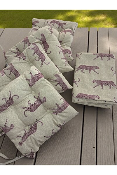 bt pasifik piknik, mutfak, şeffaf çantalı masa örtülü minder seti