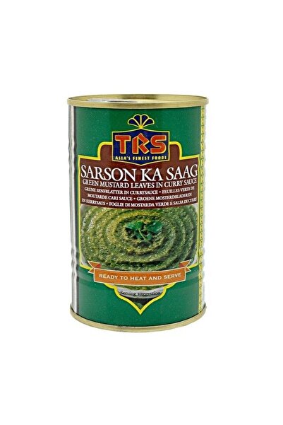 TRS Conservă de Sarson ka Saag (frunze de muștar în curry conservat) 450g