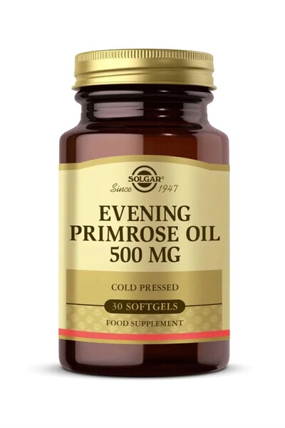 Solgar زيت زهرة الربيع المسائية 500 ملغ 60 كبسولة